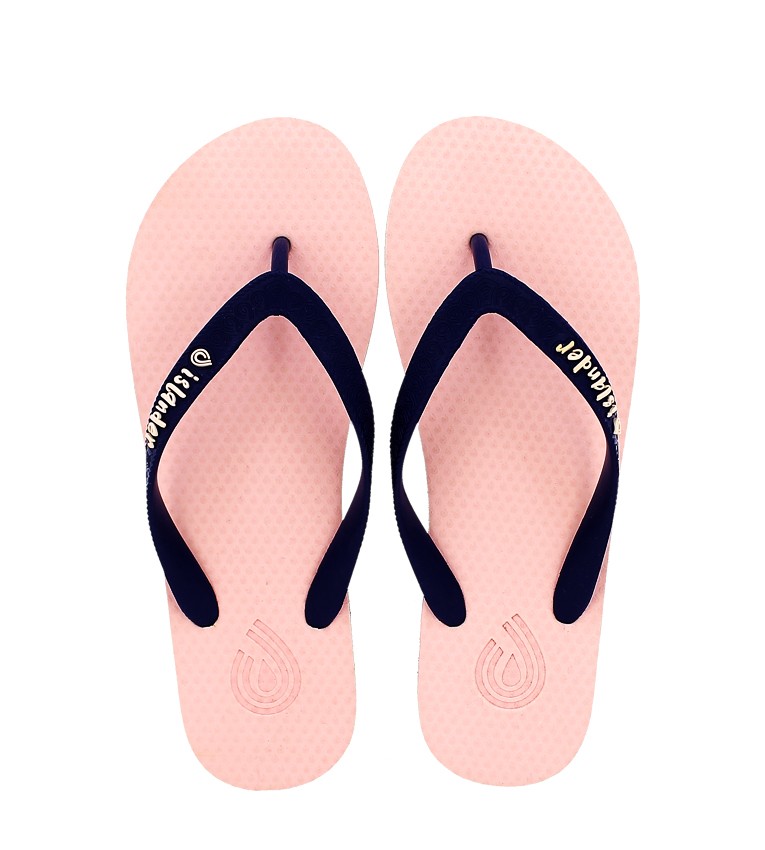 Islander Light Pink and Dark Blue