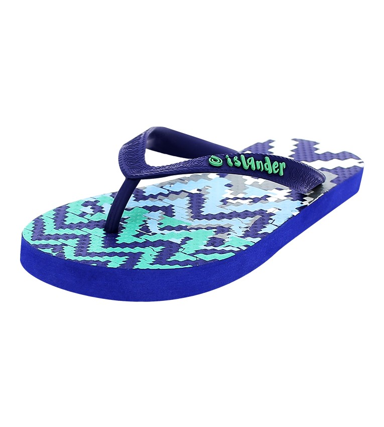 Islander Royal Blue and Light Blue